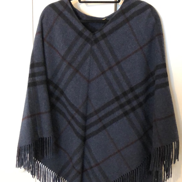 Burberry Other - Burberry Fringe poncho. One size.